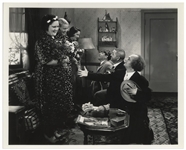 Moe Howard Personally Owned 10 x 8 Glossy Photo From the 1937 Three Stooges Film The Sitter Downers -- Very Good Plus Condition
